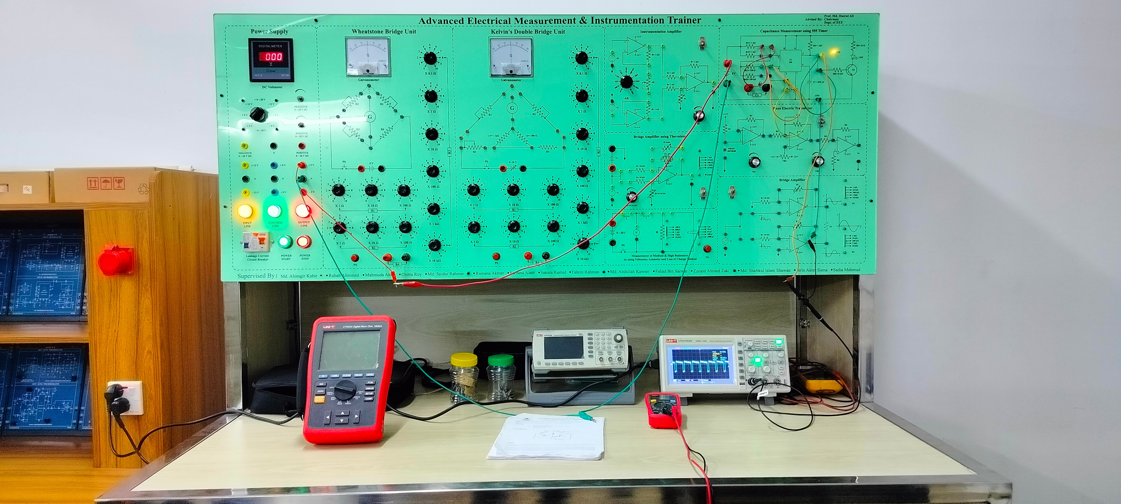 Electrical Measurements and Instrumentation Lab