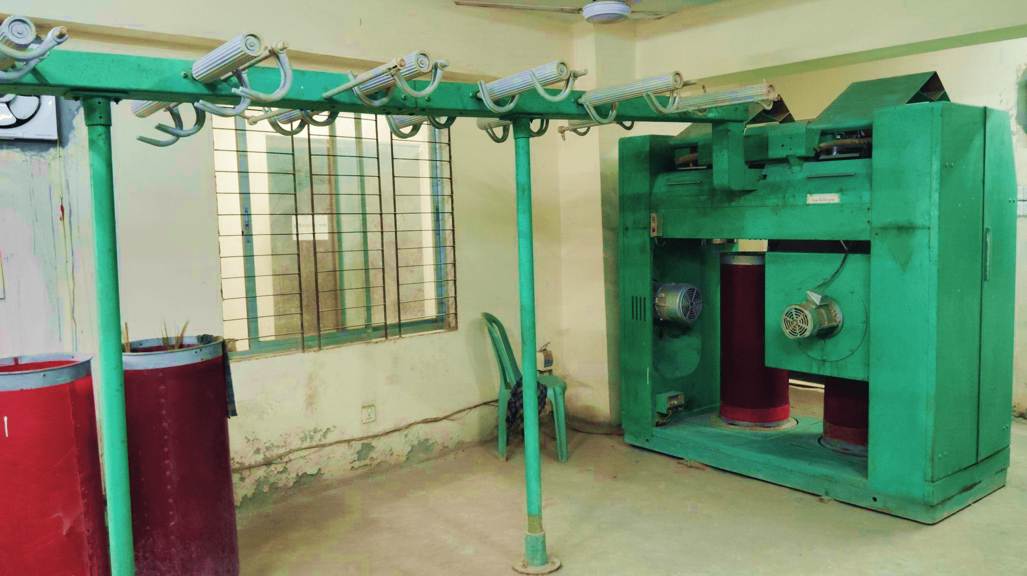Draw Frame - green industrial textile equipment